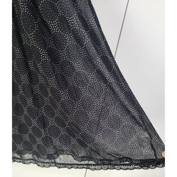 APT. 9 INTIMATES LG Sheer Babydoll Print Nightgown Slip Chemise Coquette Y2K - Picture 5 of 9